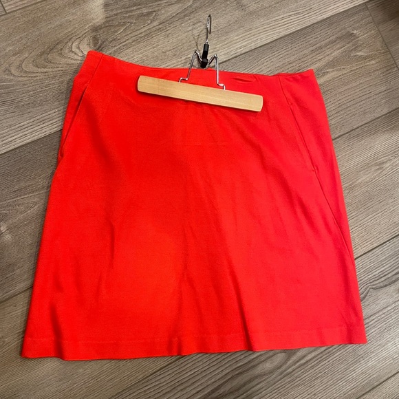 Cabi Fiery red A Line Skirt style #3219 size 10 - Picture 2 of 4